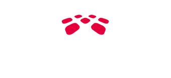 Medinoxx Logo weiß transparent, geeignet für dunkle Hintergründe.